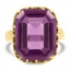 Victorian Amethyst Cocktail Ring