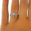 The Noma Ring, smalltop view on a hand