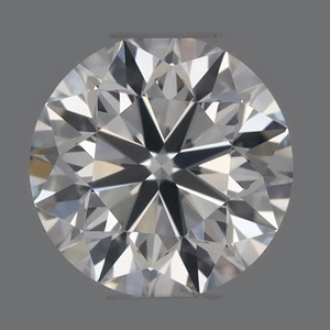 Round diamond — real photo