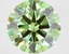 5.30 Ct. Fancy Vivid Green Round Lab Grown Diamond