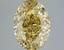 4.03 Ct. Fancy Intense Yellow Oval Lab Grown Diamond