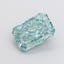 2.51 Ct. Fancy Vivid  Green Radiant Lab Grown Diamond