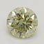 0.57 Ct. Fancy Light Brownish Yellow Round Diamond
