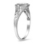 The Dorthy Ring, smalltop view on a hand