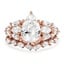 Custom Bouquet of Diamonds Matched Set