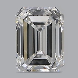 Emerald diamond — real photo