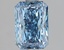 1.56 Ct. Fancy Vivid Blue Radiant Lab Grown Diamond