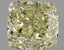 0.51 Ct. Fancy Light Yellow Cushion Diamond
