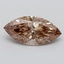 2.28 Ct. Light  Brown Marquise Lab Grown Diamond