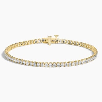 Oval Lab Diamond Tennis Bracelet (3 ct. tw.)