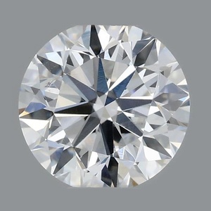 Round diamond — real photo