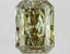 3.90 Ct. Fancy Intense  Green Radiant Lab Grown Diamond