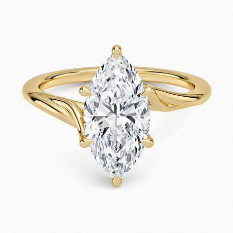 Delilah Twist Solitaire Ring - Brilliant Earth