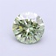 1.33 Ct. Fancy Vivid  Green Round Lab Grown Diamond