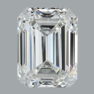 Emerald diamond — real photo