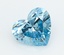 3.03 Ct. Fancy Vivid  Blue Heart Lab Grown Diamond