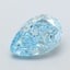 2.29 Ct. Fancy Vivid  Blue Pear Lab Grown Diamond