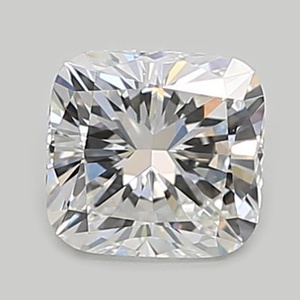 Cushion diamond — real photo
