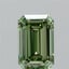1.57 Ct. Fancy Vivid  Green Emerald Lab Grown Diamond