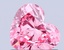 0.70 Ct. Fancy Vivid Pink Heart Lab Grown Diamond
