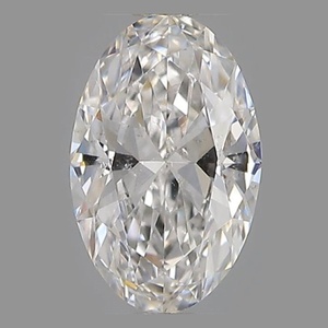 Oval diamond — real photo