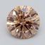 2.01 Ct. Light  Brown Round Lab Grown Diamond