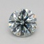0.56 Ct. Fancy Intense Green Round Lab Grown Diamond
