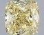 2.59 Ct. Fancy  Yellow Cushion Lab Grown Diamond