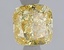 1.01 Ct. Fancy Intense  Yellow Cushion Lab Grown Diamond