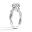 Nature-Inspired Six Prong Diamond Ring, smallside view