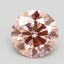 1.79 Ct. Fancy Intense Pink Round Lab Grown Diamond