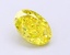 1.10 Ct. Fancy Vivid  Yellow Oval Lab Grown Diamond