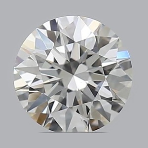 Round diamond — real photo