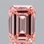 2.04 Ct. Fancy Intense  Pink Emerald Lab Grown Diamond