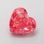 2.53 Ct. Fancy Vivid  Pink Heart Lab Grown Diamond