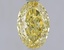 1.05 Ct. Fancy Intense  Yellow Oval Lab Grown Diamond