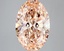 6.10 Ct. Fancy Intense Pink Oval Lab Grown Diamond