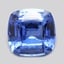 7.1mm  Blue  Cushion   Sapphire