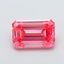 1.86 Ct. Fancy Vivid  Pink Emerald Lab Grown Diamond