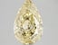 3.01 Ct. Fancy Vivid Yellow Pear Lab Grown Diamond