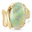 Modern Opal Cocktail Ring