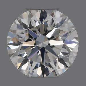 Round diamond — real photo
