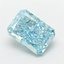 2.02 Ct. Fancy Vivid Blue Radiant Lab Grown Diamond