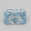 2.07 Ct. Fancy Vivid Blue Radiant Lab Grown Diamond