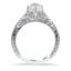 Vintage-Inspired Moonstone Ring, smallside view