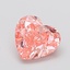 2.57 Ct. Fancy Pink Heart Lab Grown Diamond