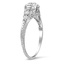 The Lyell Ring, smalltop view on a hand