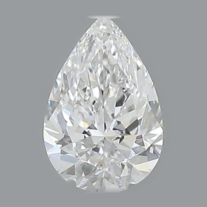 Pear diamond — real photo