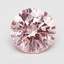 4.21 Ct. Fancy Vivid  Pink Round Lab Grown Diamond
