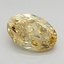 8.04 Ct. Fancy Vivid  Yellow Oval Lab Grown Diamond